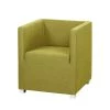 Mooved Fauteuil Carmen - Tissu vert -Pas Cher Fauteuils Magasin sessel carmen stoff gruen 1321480