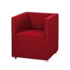 Mooved Fauteuil Carmen - Tissu rouge