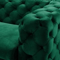 Jack & Alice Fauteuil Leominster II - Vert foncé 13 Jack & Alice Fauteuil Leominster II - Vert foncé -Pas Cher Fauteuils Magasin sessel cayley samt 5149876