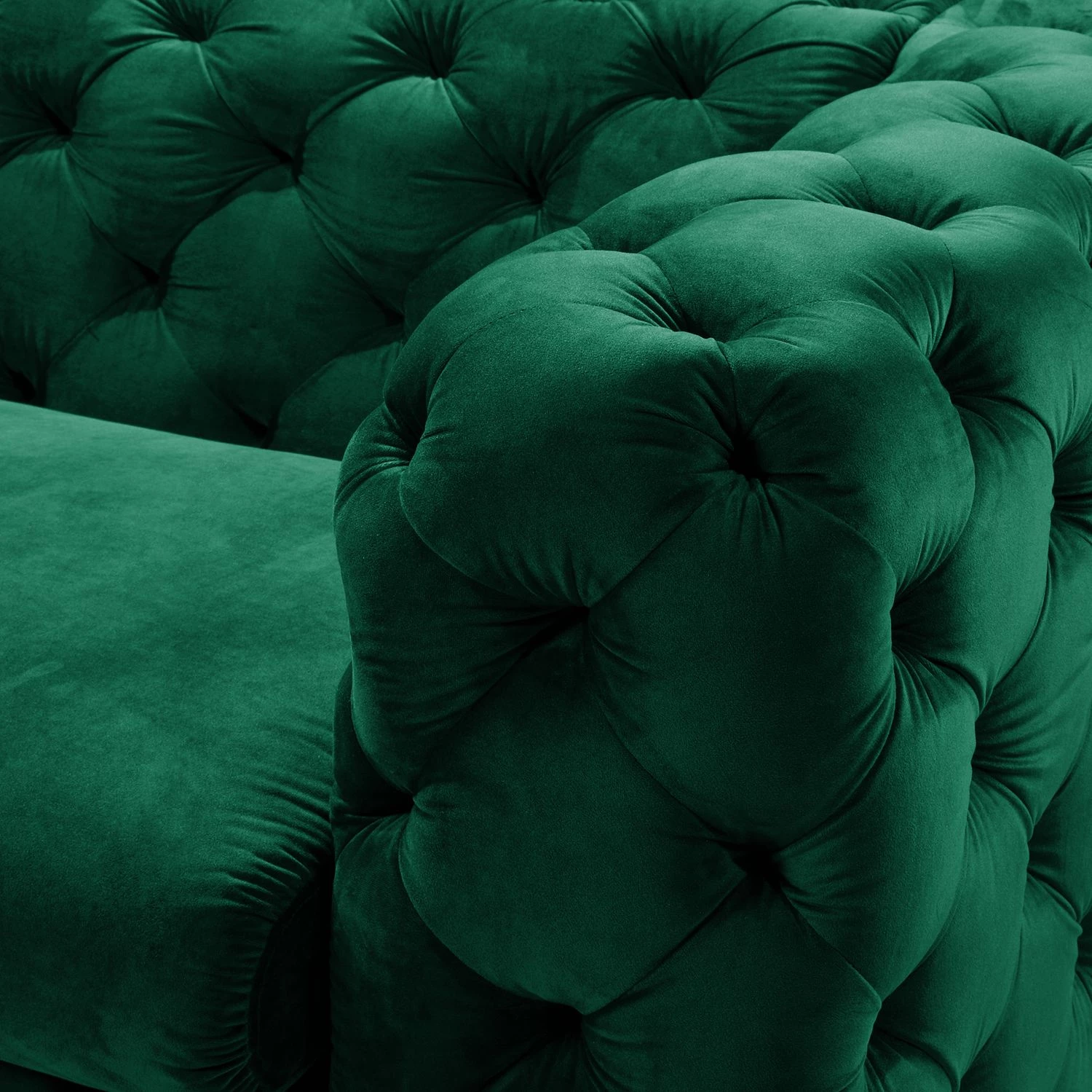 Jack & Alice Fauteuil Leominster II - Vert foncé 5 Jack & Alice Fauteuil Leominster II - Vert foncé – Image 3