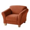 Ars Natura Fauteuil Cebu - Marron miel -Pas Cher Fauteuils Magasin sessel cebu webstoff honigbraun 4568256