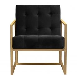 Jack & Alice Fauteuil Charm II - Noir 15 Jack & Alice Fauteuil Charm II - Noir -Pas Cher Fauteuils Magasin sessel charm ii microfaser schwarz 4692824