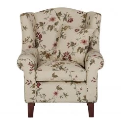 Maison Belfort Fauteuil Red Rose - Beige - Sans repose-pieds -Pas Cher Fauteuils Magasin sessel colmar webstoff floral ohne hocker beige 4836512