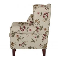 Maison Belfort Fauteuil Red Rose - Beige - Sans repose-pieds -Pas Cher Fauteuils Magasin sessel colmar webstoff floral ohne hocker beige 4836516