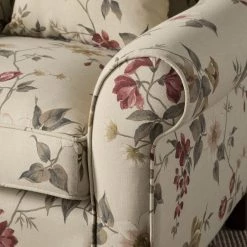 Maison Belfort Fauteuil Red Rose - Beige - Sans repose-pieds -Pas Cher Fauteuils Magasin sessel colmar webstoff floral ohne hocker beige 4836532