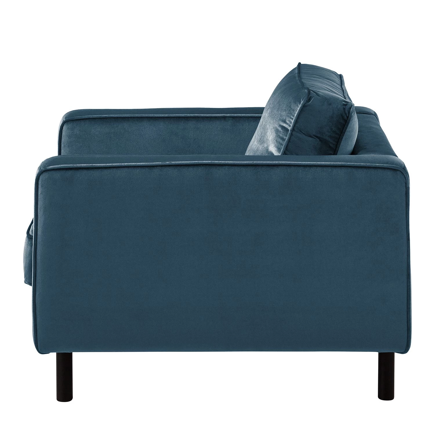 Eva Padberg Collection Fauteuil Edina - Bleu foncé 9 Eva Padberg Collection Fauteuil Edina - Bleu foncé – Image 7