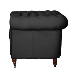 Jack & Alice Fauteuil Esplanada - Noir -Pas Cher Fauteuils Magasin sessel esplanada microfaser schwarz 4504920
