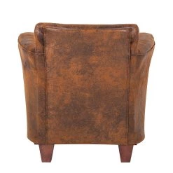 Ars manufacti Fauteuil Even - Microfibre marron -Pas Cher Fauteuils Magasin sessel even microfaser braun 254003