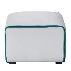 Fredriks Fauteuil Grady II - Tissu -Pas Cher Fauteuils Magasin sessel grady webstoff ii mit hocker hellgrau tuerkis 4771484