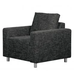 Loftscape Fauteuil Greenwood Tissu - Tissu structuré Lawan: Noir