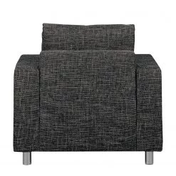 Loftscape Fauteuil Greenwood Tissu - Tissu structuré Lawan: Noir -Pas Cher Fauteuils Magasin sessel greenwood webstoff schwarz grau 4493720