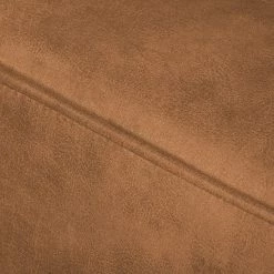 Ars manufacti Fauteuil à oreilles Grendon - Aspect cuir vieilli - Ocre -Pas Cher Fauteuils Magasin sessel grendon ii antiklederlook ocker 4225064