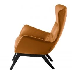 Studio Copenhagen Fauteuil Hepburn I - Cuir véritable Neka : Cognac - Noir -Pas Cher Fauteuils Magasin sessel hepburn echtleder echtleder neka cognac 5024048