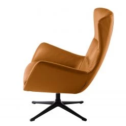 Studio Copenhagen Fauteuil Hepburn III - Cuir véritable Neka : Cognac - Noir -Pas Cher Fauteuils Magasin sessel hepburn ii echtleder echtleder neka cognac 5024972