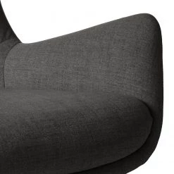 Studio Copenhagen Fauteuil Hepburn III - Tissu Milan : Anthracite - Noir -Pas Cher Fauteuils Magasin sessel hepburn ii flachgewebe schwarz stoff milan anthrazit 5018968