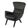 Studio Copenhagen Fauteuil Hepburn I - Velours Shyla: Vert de gris - Noir 2 Studio Copenhagen Fauteuil Hepburn I - Velours Shyla: Vert de gris - Noir -Pas Cher Fauteuils Magasin sessel hepburn samt schwarz stoff shyla rauchgruen 5016992