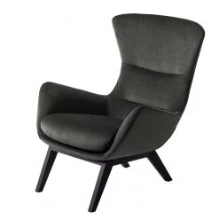 Studio Copenhagen Fauteuil Hepburn I - Velours Shyla: Vert de gris - Noir 18 Studio Copenhagen Fauteuil Hepburn I - Velours Shyla: Vert de gris - Noir -Pas Cher Fauteuils Magasin sessel hepburn samt schwarz stoff shyla rauchgruen 5016996