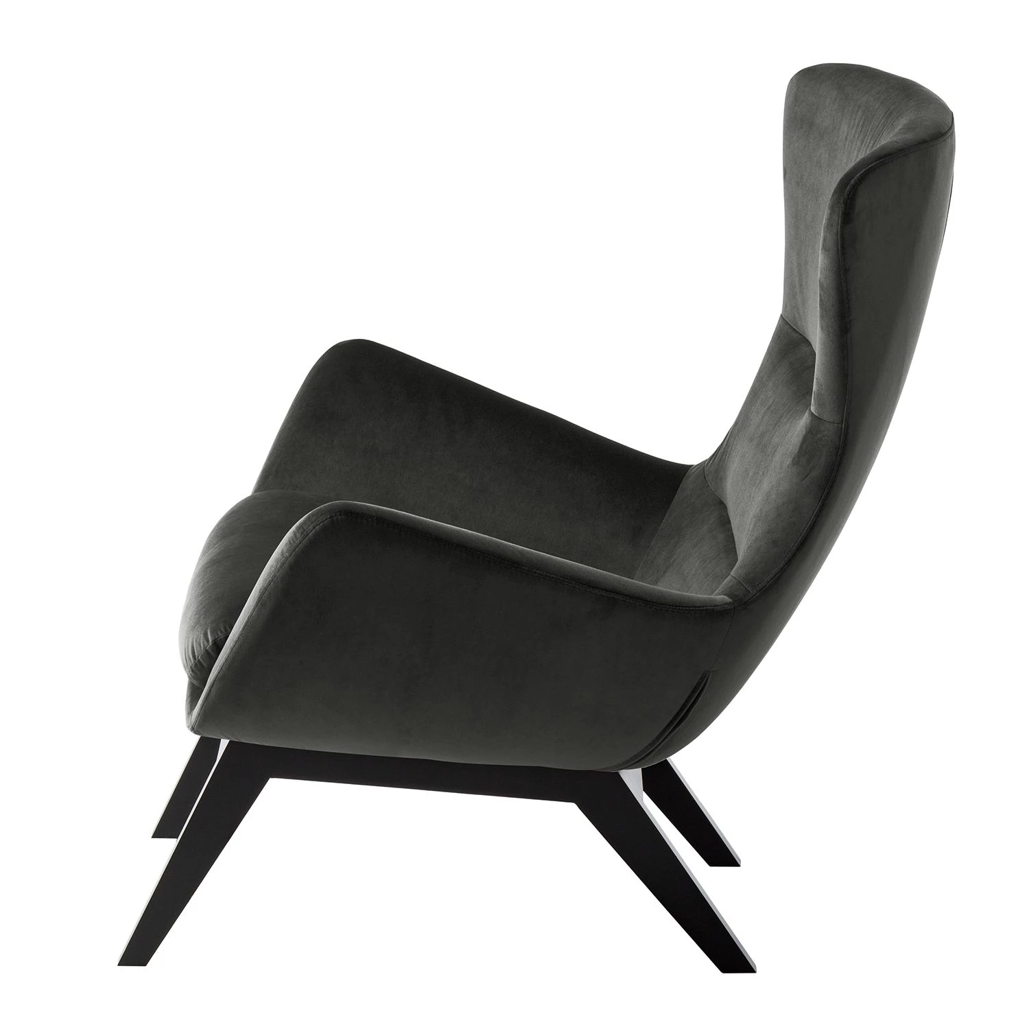 Studio Copenhagen Fauteuil Hepburn I - Velours Shyla: Vert de gris - Noir 8 Studio Copenhagen Fauteuil Hepburn I - Velours Shyla: Vert de gris - Noir – Image 6