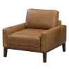 Ars manufacti Fauteuil Horley - Cuir véritable - Marron -Pas Cher Fauteuils Magasin sessel horley echtleder braun 5039432