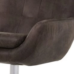 Ars manufacti Fauteuil Itala (avec pouf repose-pieds) - Cuir véritable -Pas Cher Fauteuils Magasin sessel itala echtleder braun 5110064