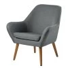 Mørteens Fauteuil Jenks - Gris clair -Pas Cher Fauteuils Magasin sessel jenks webstoff hellgrau 4908652