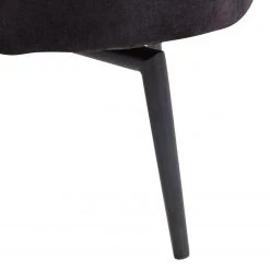 Jack & Alice Fauteuil Jonas I - Noir -Pas Cher Fauteuils Magasin sessel jonas samtstoff schwarz 1844722