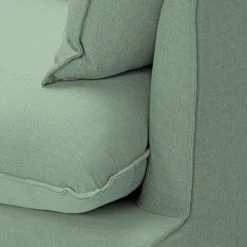 Eva Padberg Collection Fauteuil Lavina I Tissu - Tissu Moretey : Menthe -Pas Cher Fauteuils Magasin sessel lavina strukturstoff stoff moretey mint 4684204