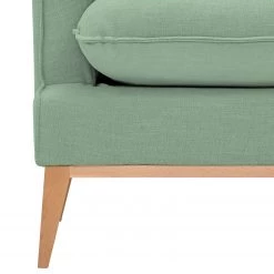 Eva Padberg Collection Fauteuil Lavina I Tissu - Tissu Moretey : Menthe -Pas Cher Fauteuils Magasin sessel lavina strukturstoff stoff moretey mint 4684212