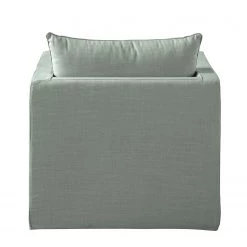 Eva Padberg Collection Fauteuil Lavina - Tissu Moretey : Menthe -Pas Cher Fauteuils Magasin sessel lavina webstoff mintgrau 4721804