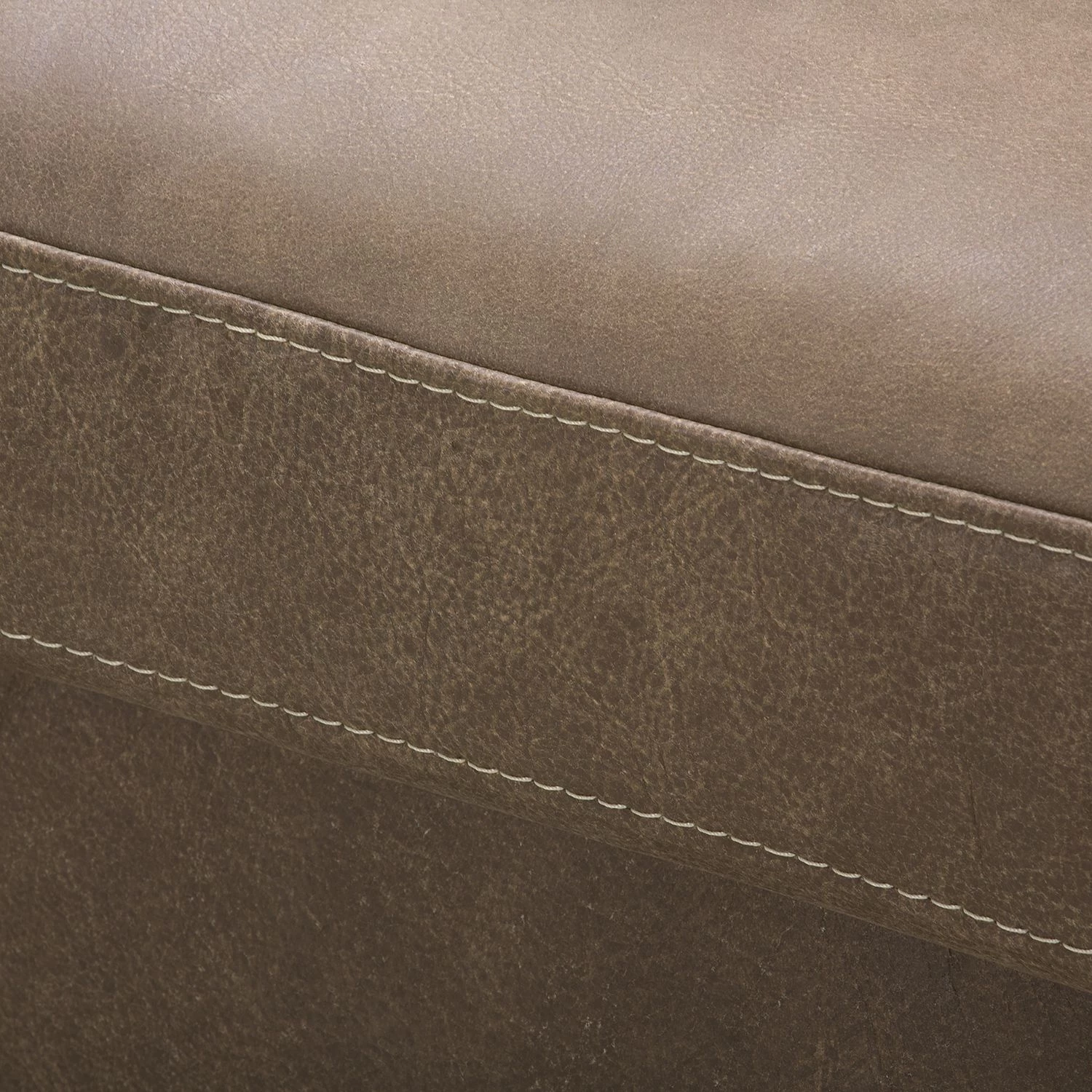 Ars Natura Fauteuil Maine - Cuir véritable - Noix de muscade 11 Ars Natura Fauteuil Maine - Cuir véritable - Noix de muscade – Image 9