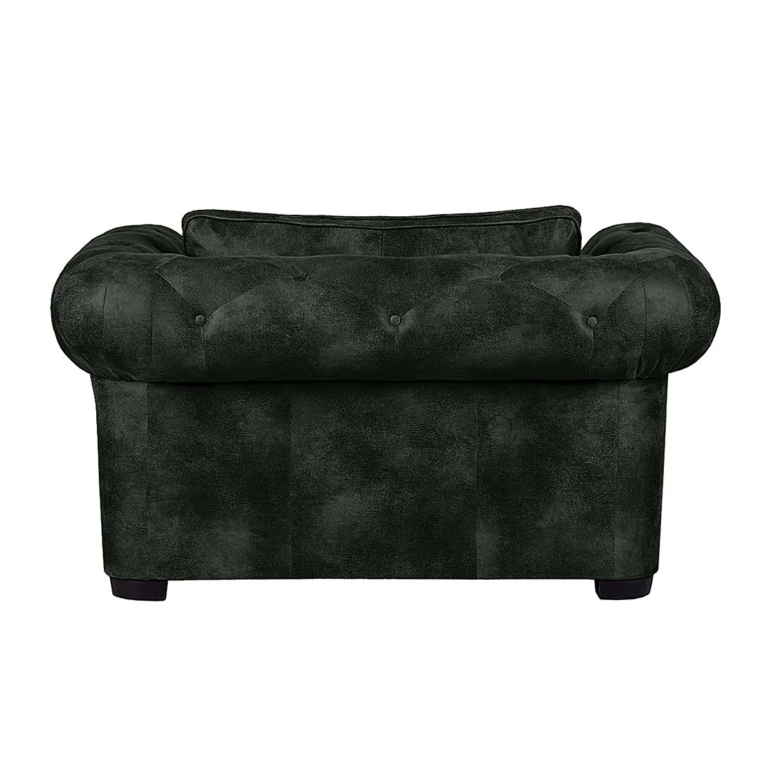 Ars manufacti Fauteuil Mallow - Aspect cuir vieilli anthracite 6 Ars manufacti Fauteuil Mallow - Aspect cuir vieilli anthracite – Image 4