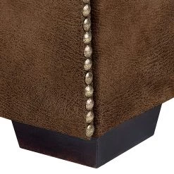 Ars manufacti Fauteuil Mallow - Aspect cuir vieilli marron -Pas Cher Fauteuils Magasin sessel mallow antiklederoptik braun 436285