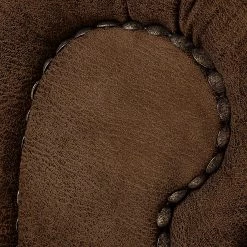 Ars manufacti Fauteuil Mallow - Aspect cuir vieilli marron -Pas Cher Fauteuils Magasin sessel mallow antiklederoptik braun 436291