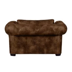 Ars manufacti Fauteuil Mallow - Aspect cuir vieilli marron -Pas Cher Fauteuils Magasin sessel mallow antiklederoptik braun 436295