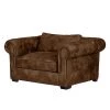 Ars manufacti Fauteuil Mallow - Aspect cuir vieilli marron 2 Ars manufacti Fauteuil Mallow - Aspect cuir vieilli marron -Pas Cher Fauteuils Magasin sessel mallow antiklederoptik braun 436298