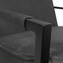 Ars manufacti Fauteuil Manchester IV - Gris foncé -Pas Cher Fauteuils Magasin sessel manchester iv antiklederlook dunkelgrau 5044072