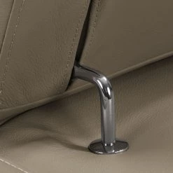 Fredriks Fauteuil Menfi - Cuir véritable - Taupe -Pas Cher Fauteuils Magasin sessel menfi echtleder taupe 5039412