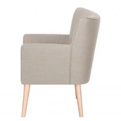 Mørteens Fauteuil Mikkel - Beige -Pas Cher Fauteuils Magasin sessel mikkel webstoff beige 2796726