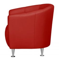 Fredriks Fauteuil Minga - Rouge -Pas Cher Fauteuils Magasin sessel minga echtleder rot 4474052