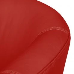 Fredriks Fauteuil Minga - Rouge -Pas Cher Fauteuils Magasin sessel minga echtleder rot 4474056