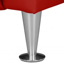 Fredriks Fauteuil Minga - Rouge -Pas Cher Fauteuils Magasin sessel minga echtleder rot 4474064