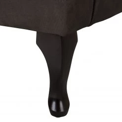 Maison Belfort Fauteuil à oreilles Miscol - Gris marron - Avec repose-pieds -Pas Cher Fauteuils Magasin sessel miscol antiklederlook mit hocker braungrau 4886408