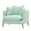 Mørteens Fauteuil Sulviken - Tissu Dona : Vert menthe 1 Mørteens Fauteuil Sulviken - Tissu Dona : Vert menthe -Pas Cher Fauteuils Magasin sessel nelson mint gruen 4003640
