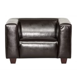 Maison Belfort Fauteuil Nespolo - Cuir véritable marron foncé 9 Maison Belfort Fauteuil Nespolo - Cuir véritable marron foncé -Pas Cher Fauteuils Magasin sessel nespolo bycast echtleder dunkelbraun 254138