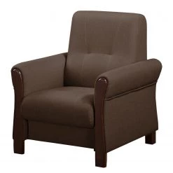 Modoform Fauteuil Outwell - Marron - Sans repose-pieds