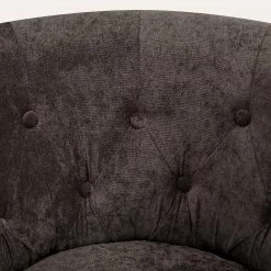 Maison Belfort Fauteuil Paillet - Velours - Havanna -Pas Cher Fauteuils Magasin sessel paillet samt havanna 5128404