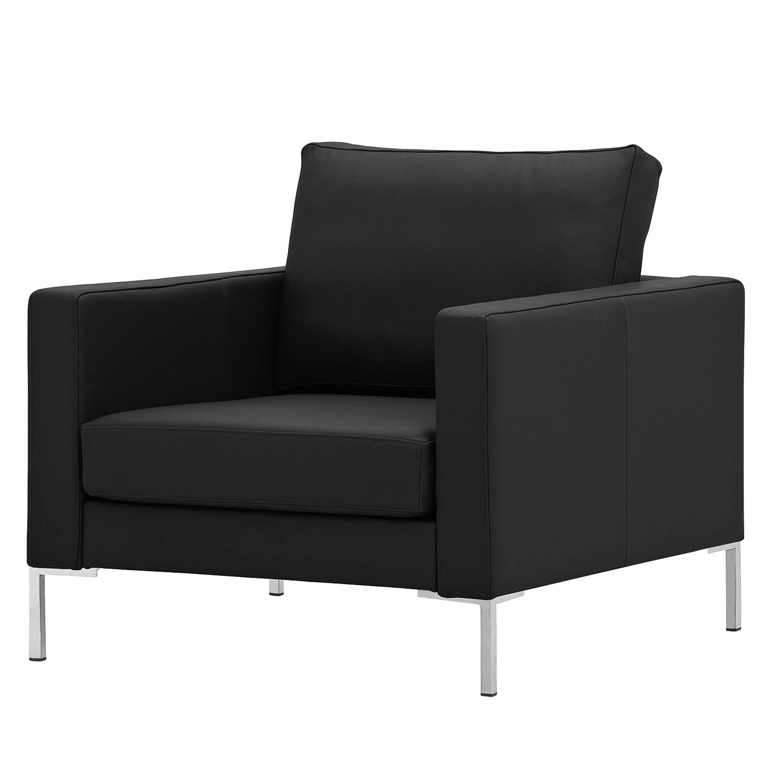 Fredriks Fauteuil Portobello Cuir véritable - Cuir véritable Gad : Noir - Angulaire 3 Fredriks Fauteuil Portobello Cuir véritable - Cuir véritable Gad : Noir - Angulaire
