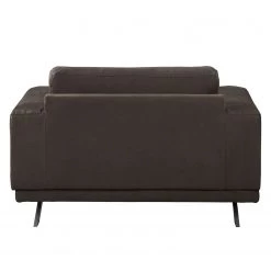 Fredriks Fauteuil Ramilia - Gris marron -Pas Cher Fauteuils Magasin sessel ramilia antiklederlook braungrau 4882392