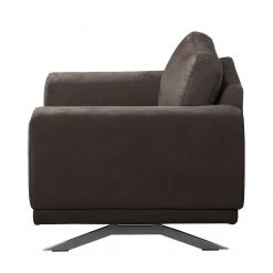 Fredriks Fauteuil Ramilia - Gris marron -Pas Cher Fauteuils Magasin sessel ramilia antiklederlook braungrau 4882396