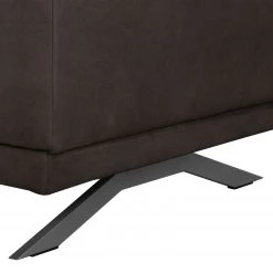 Fredriks Fauteuil Ramilia - Gris marron -Pas Cher Fauteuils Magasin sessel ramilia antiklederlook braungrau 4882412